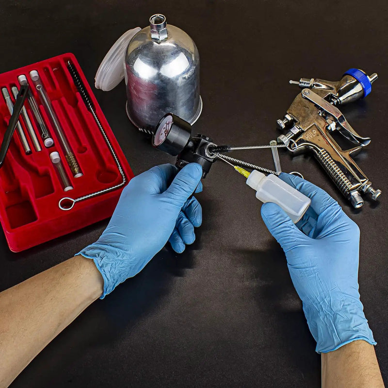 Air Spray Gun Cleaning and Maintenance Kit by salelink.co.nz
