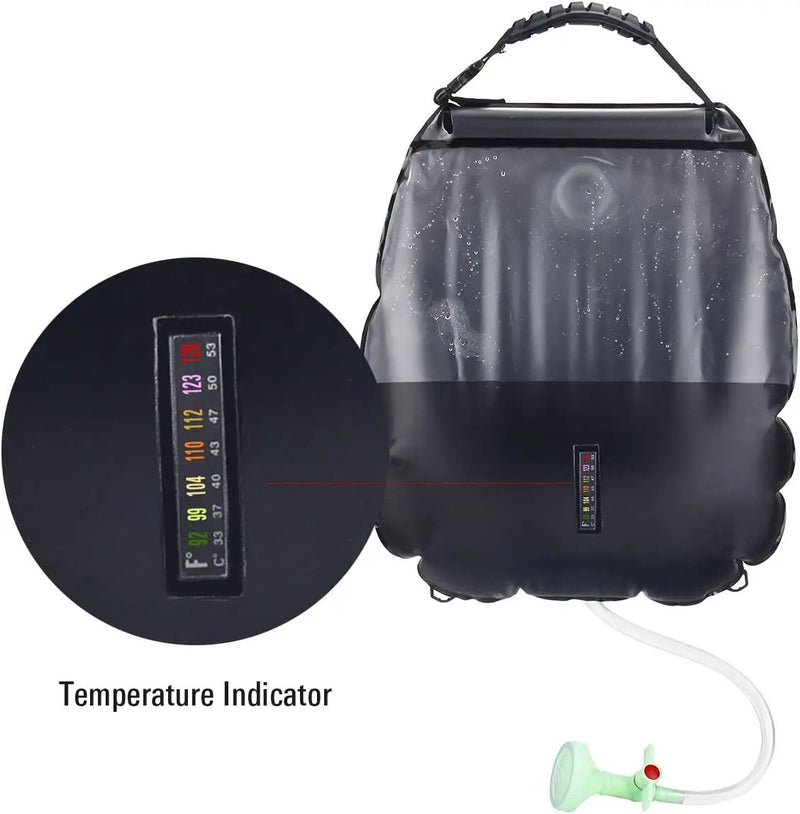 20L Solar Shower Bag with Shower Head by salelink.co.nz