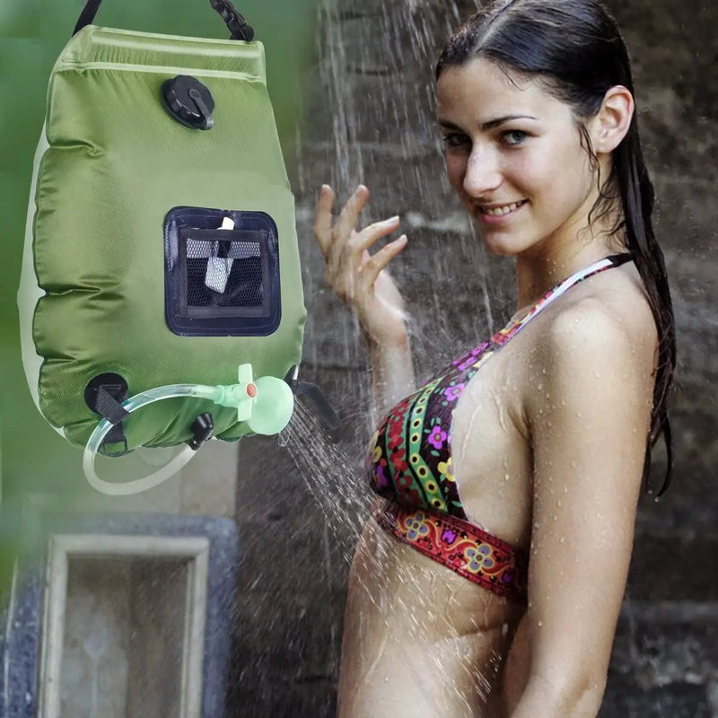 20L Solar Shower Bag with Shower Head by salelink.co.nz