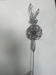 Garden Stakes Fairy Dandelion Sculpture Statue by salelink.co.nz