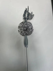 Dancing Fairy Metal Statue Garden Decoration Outdoor Pathway Decorative by salelink.co.nz