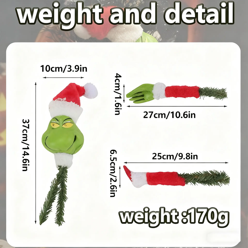 Grinch Christmas Tree Decoration by salelink.co.nz
