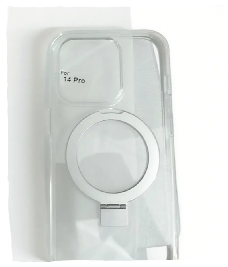 iPhone 14 Pro Case with Magnetic Ring Holder by salelink.co.nz