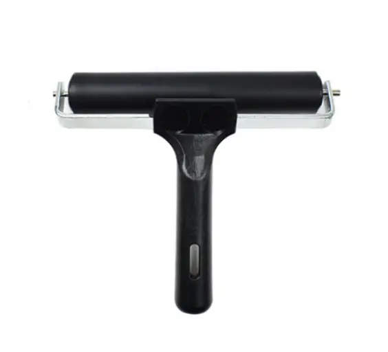 15cm Rubber Brayer Painting Roller for Screen Print Making by salelink.co.nz