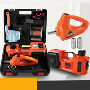5Ton 12V Car Electric Hydraulic Floor Jack Lift + Impact Wrench Kit Box 3 in 1 by salelink.co.nz