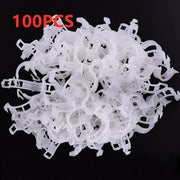 100PCS Greenhouse Garden Plant Tomato Support Veggie Clips Trellis Twine by salelink.co.nz