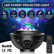 LED Galaxy Starry Night Light Galaxy Projector Light by salelink.co.nz