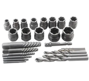 26PCS Easy Out Stripped Screw Remover Socket Set Tool by salelink.co.nz