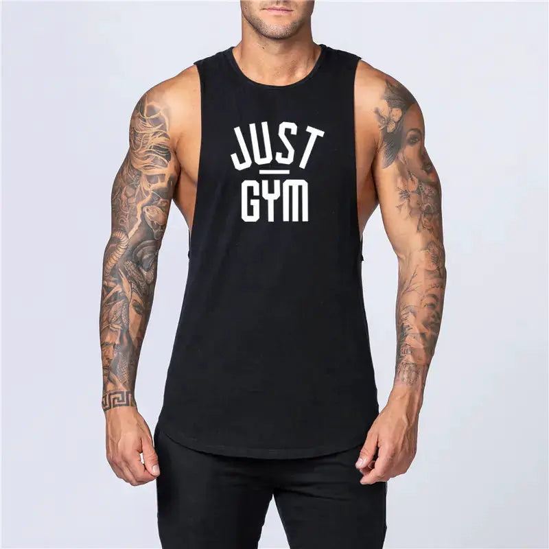 Men's Loose Cotton Sleeveless Singlet by Mead's Supply & Equipment Outfitters limited