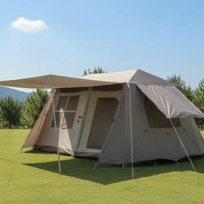 Family Tent Automatic Tent –Double Layers PU3000+ Waterproof,Two Bedroomsu LCF01620 by ECOTREK