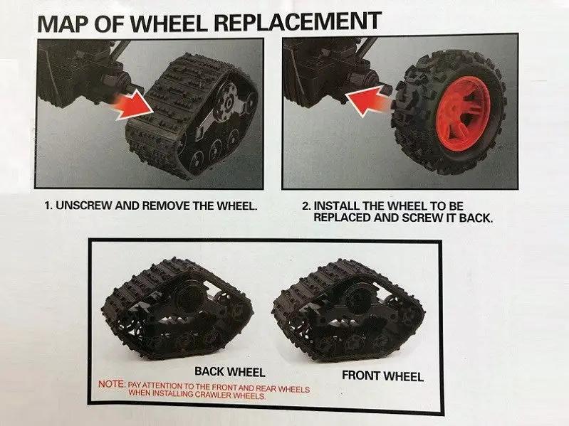 SURPASS High Speed Alloy RC Climbing Car CHANGE THE WHEELS by dealonline.co.nz