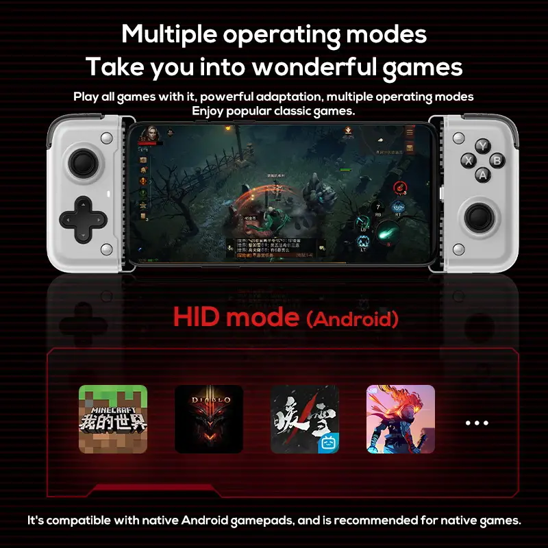 Mobile Gaming Controller for Android iPhone 15 by salelink.co.nz