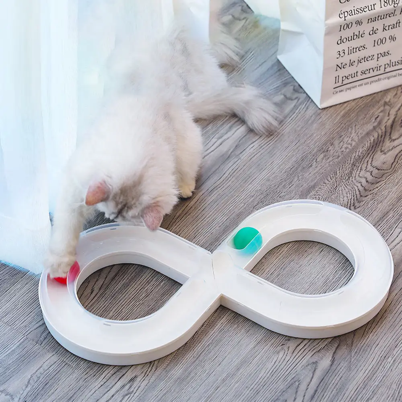 Infinity Ball Track for Cats by dealonline.co.nz