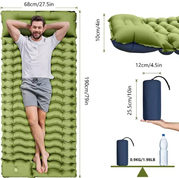 Inflatable Camping Mattress by Mead's Supply & Equipment Outfitters limited