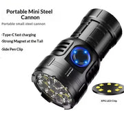 Bright Eight-Eye Monster High-Intensity Flashlight Rechargeable For Outdoor Use - Bright Eight-Eye Monster High-Intensity Flashlight Rechargeable For Outdoor Use F80 Single Flashlight by China Dropship