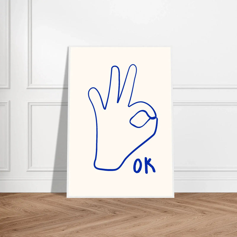 OK by Blank Wall Print Shop