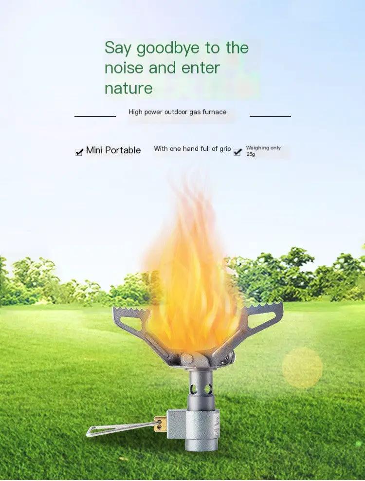 BRS-3000T Portable Outdoor Titanium Gas Stove by Mead's Supply & Equipment Outfitters limited