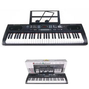 61 Keys Electronic KEYBOARD Piano with Microphone Piano by dealonline.co.nz
