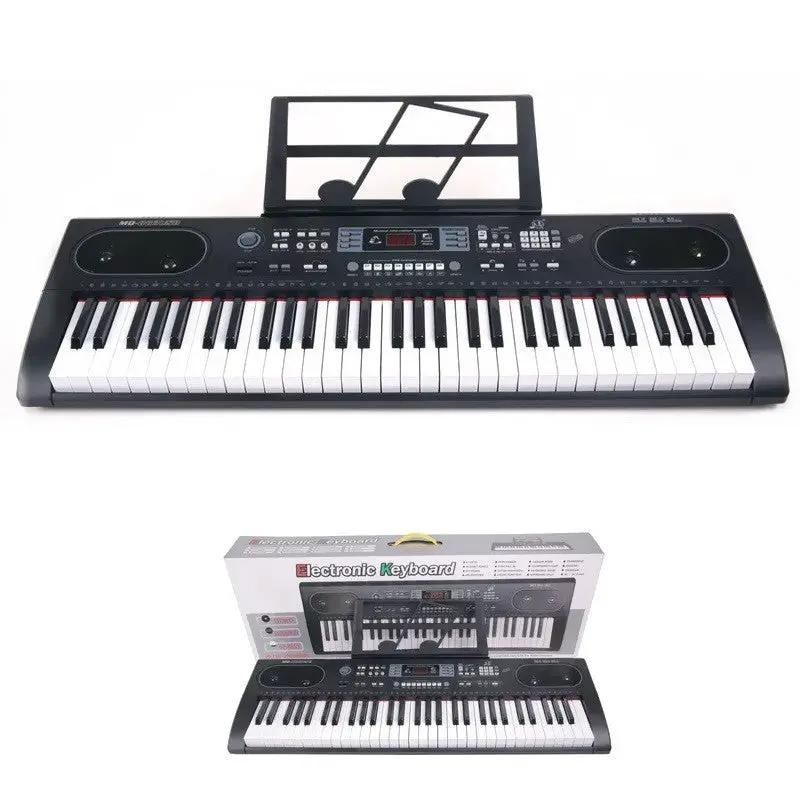 61 Keys Electronic KEYBOARD Piano with Microphone Piano by dealonline.co.nz