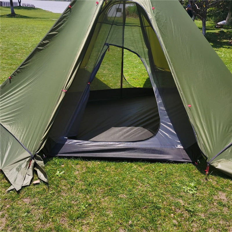 Mead's Supply & Equipment Outfitters limited 400PRO Winter Snow Tent With Aluminum Poles And Snow Skirt 400cm Diameter 400PRO Winter Snow Tent With Aluminum Poles