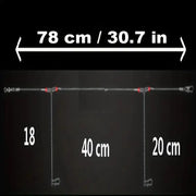 Stainless Steel Swiveled Leader Trace 2 Arms ( Pack of 10) by NZ Diver