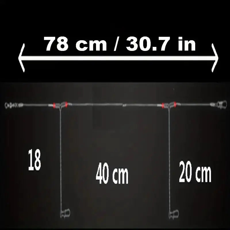 Stainless Steel Swiveled Leader Trace 2 Arms ( Pack of 10) by NZ Diver