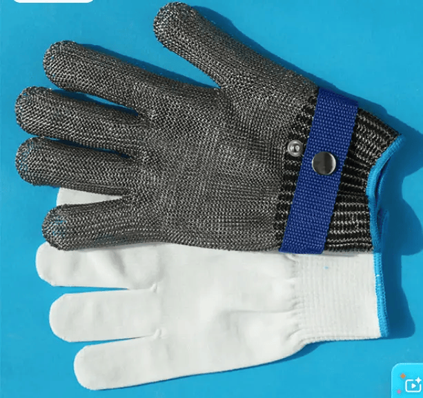 Zendrop Grade 5 Cut-Resistant Stainless Steel Wire Gloves For Kitchen And DIY Grade 5 Cut Resistant Stainless Steel Wire Gloves