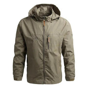 Men's Waterproof Sports Jacket — Power Bank Pocket & Cable Port | Spring & Autumn Outdoor by Mead's Supply & Equipment Outfitters limited