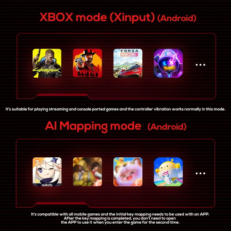 Mobile Gaming Controller for Android iPhone 15 by salelink.co.nz