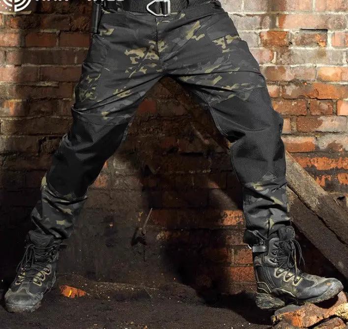 Quartermaster Camouflage Tactical Pants - Quick-Drying Wear-Resistant Outdoor Hiking Pants by Mead's Supply & Equipment Outfitters limited