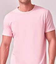 Solid Casual Short-Sleeve Crewneck T-Shirt by Mead's Supply & Equipment Outfitters limited