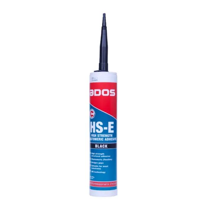ADOS HS-E High Strength Elastomeric Adhesive Black 400g