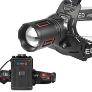 Super Bright LED Camping Headlamp Rechargeable Headlight Head Torch Fishing Light by China Dropship
