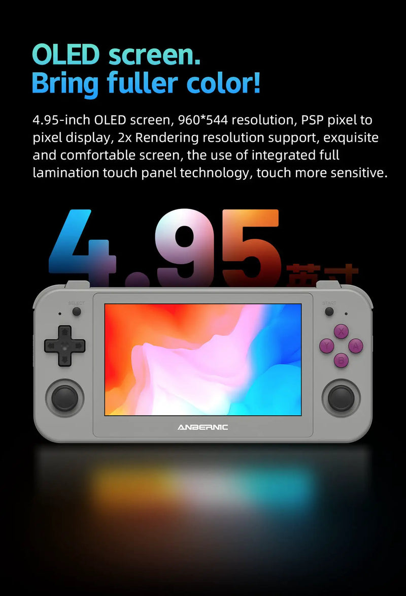 Action Outdoors Limited RG505 Handheld Game Console with Android & PSP Systems RG505 Handheld Game Console with Android & PSP Systems