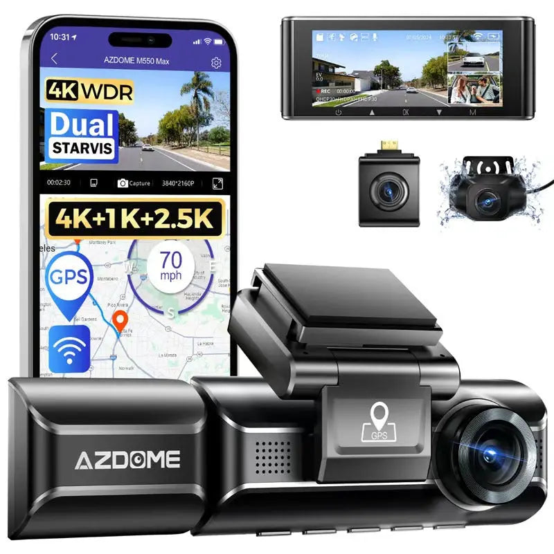 Action Outdoors Limited M550PRO 4K HD Dash Cam M550PRO 4K HD Dash Cam