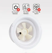 RV Solar Ventilation Fan Solar Powered Ceiling Vent with Fan by salelink.co.nz