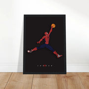 Spidey x Jordan Limited Edition by Blank Wall Print Shop