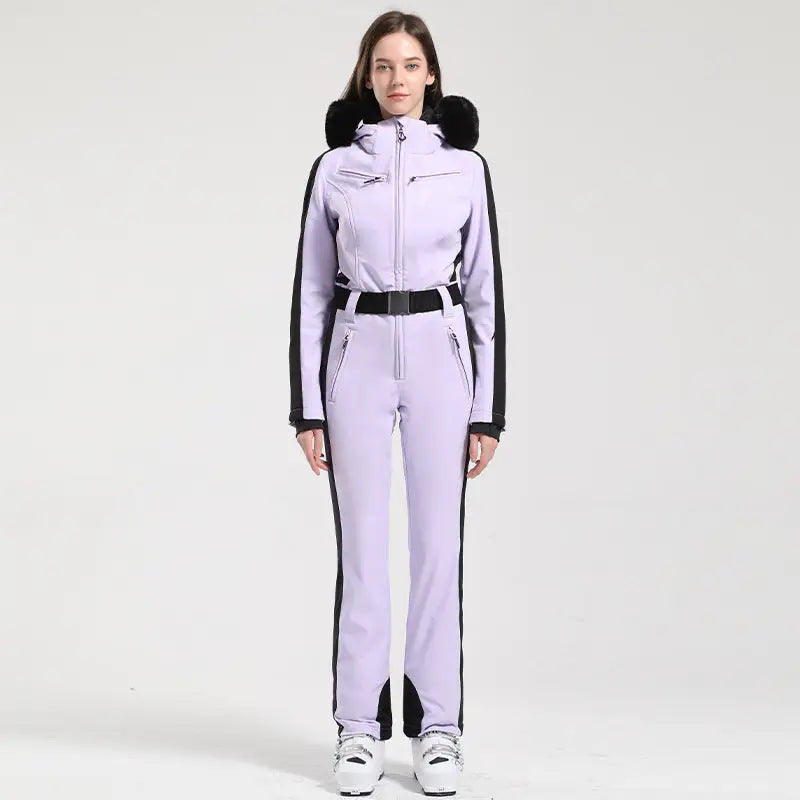 Action Outdoors Limited Women's Slim Fit Ski Suit Set - Waterproof & Warm Women's Slim Fit Ski Suit Set - Waterproof & Warm