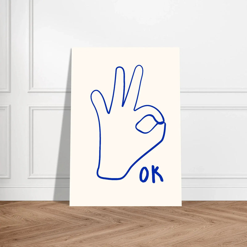 OK by Blank Wall Print Shop