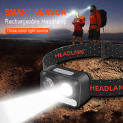 Waterproof Head Torch Rechargeable LED Headlamp Flashlight USB Camping Fish by China Dropship