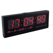 48cm Large Big Jumbo LED Wall Desk Clock Display With Calendar Temperature by salelink.co.nz