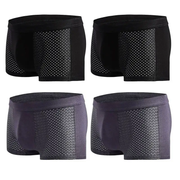 Men's Modal Boxer Shorts — Breathable Mesh Mid-Waist Underwear | Single & 4-Pack by Mead's Supply & Equipment Outfitters limited