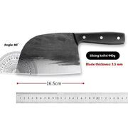 Hand-forged Kitchen Slicing Knife Dedicated For Chefs Cleaver Stainless Steel Single knife by China Dropship