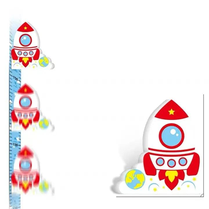 Kids Height Chart Wall Stickers Nursery Growth Measurement Ruler Removable Decal 180cm by salelink.co.nz