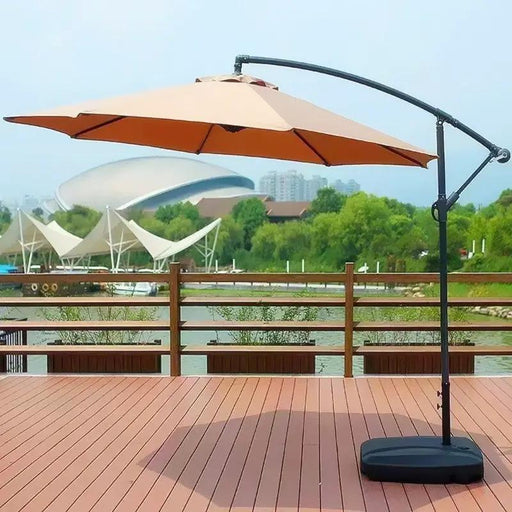 3m Outdoor Patio Umbrella Thickened PU Coated Umbrella Large Rain and Sun by dealonline.co.nz