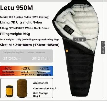 Mead's Supply & Equipment Outfitters limited Sleeping Bags Ultralight Down Sleeping Bag for Camping & Hiking Ultralight Down Sleeping Bag for Camping & Hiking