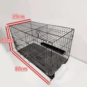 Chicken Coop 80CM Durable Collapsible Metal Cage by dealonline.co.nz