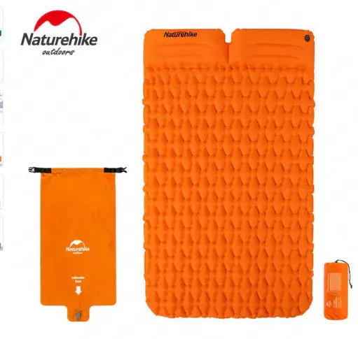 Outdoor Inflatable Mattress - Moisture-Proof Camping Tent Sleep Pad with Pillow Options | 1P & 2P by Mead's Supply & Equipment Outfitters limited