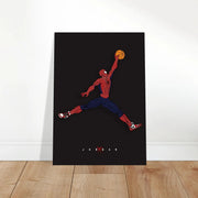 Spidey x Jordan Limited Edition by Blank Wall Print Shop