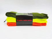 (12 Pairs) High Visible Safety Work Socks Cushioned Socks by dealonline.co.nz